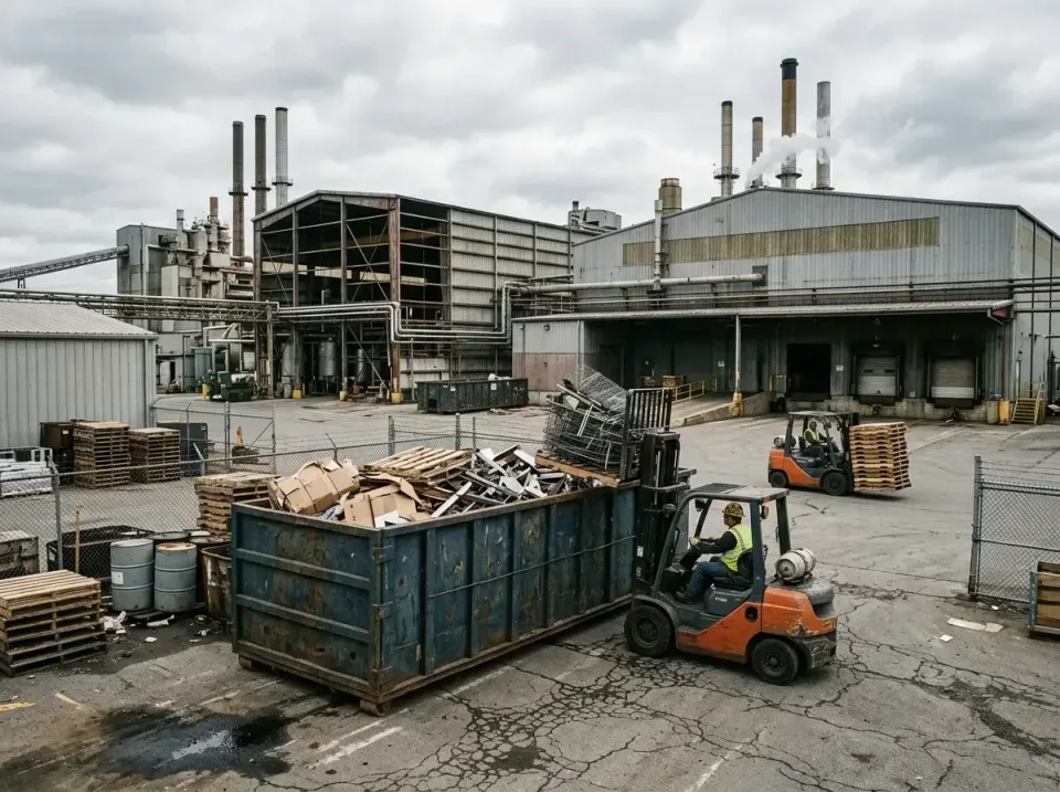 industrial-factory-scrap-conta-003 — frequently asked questions, Cheap Roll-off Dumpster Rentals in Houghton Lake, MI